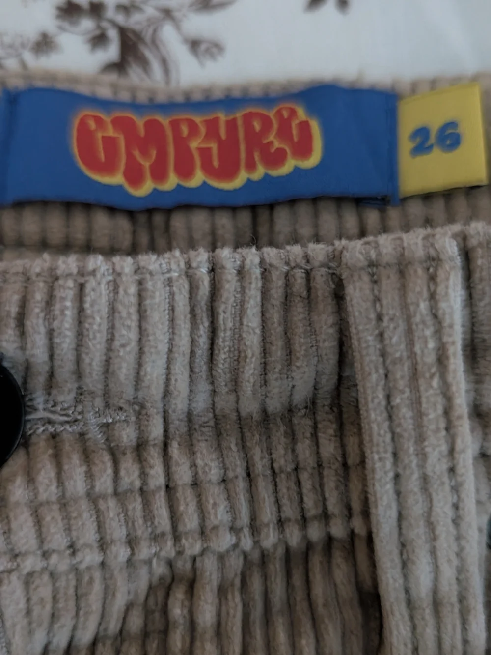 Empyre Tan Corduroy Kids Pants